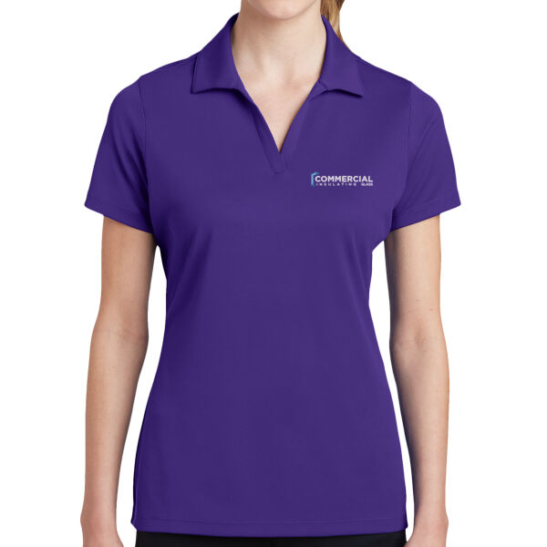 CIG Embroidered Purple - Women's PosiCharge ® RacerMesh ® Polo Thumbnail